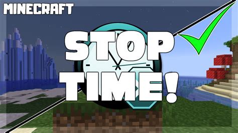 how to stop time in minecraft